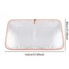 2026 New Portable Thermal Insulation Sunshade, One-Piece Car Sun Visor, Is a Titanium Silver Upgraded Thickened Sunshade Specially Designed