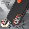 For Samsung Galaxy S22 5G Case Case Kickstand Phone Cover PC + Silicone + EVA 3-in-1 Design
