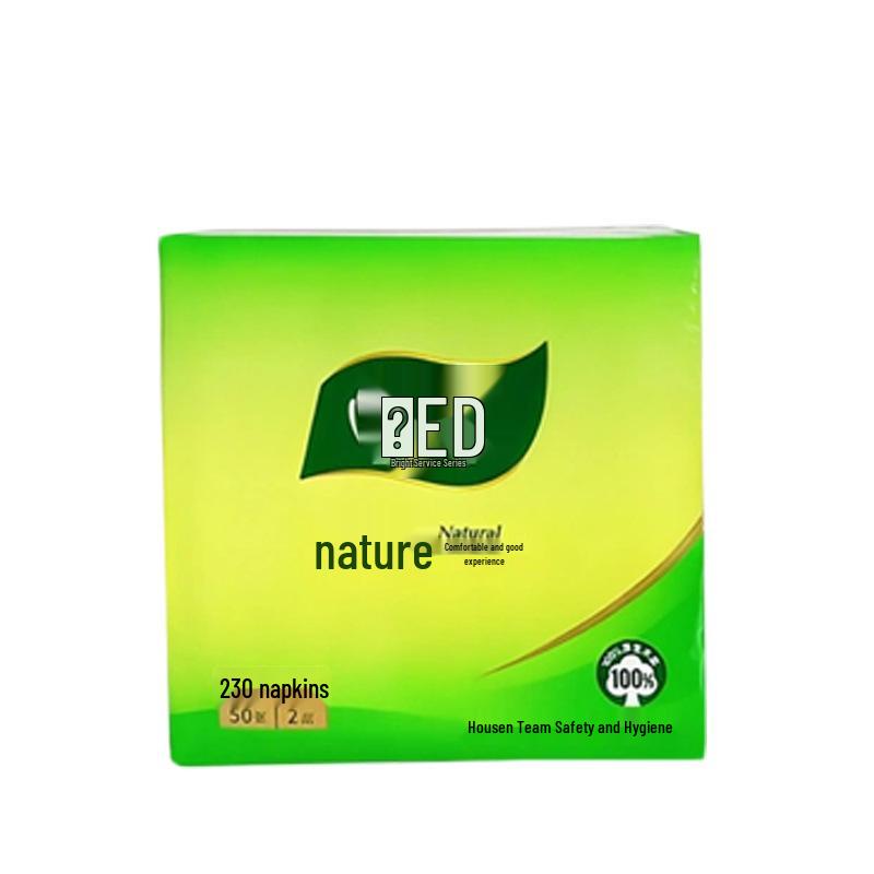 Xin Xiang Yin T230 23cm Double Layer Napkins, 50 Sheets per Pack, 72 Packs, Suitable for Hotels and Restaurants.