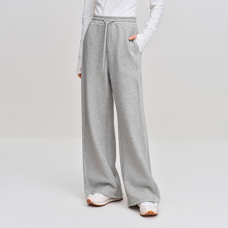 Ledding Women's Straight-Leg Knitted Casual Pants