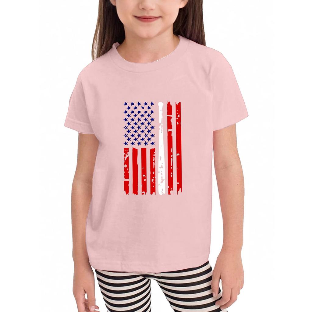 Toddler Girl Boy T-Shirts Kids Top Boys And Girls Printed Short Sleeved T-shirt