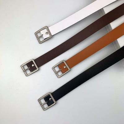 Ladies Belt Square Buckle Student Trend Decorative Belt Belt Belt Supply