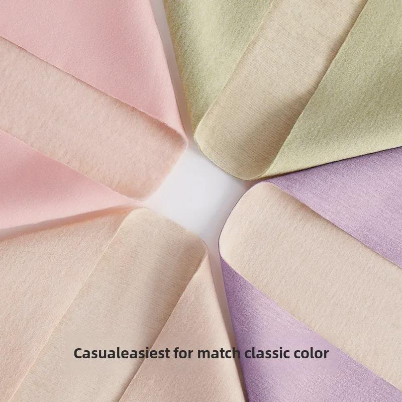 Women's Cashmere Silk Thermal Underwear Set - Seamless, Slim Fit, Round Neck for Autumn/Winter.