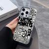Fashion Black A-Arctic Monkeys Phone Case For iPhone 17 16e 16 15 14 13 12 11 mini Pro Max X XR XSMAX 8 7 Air Plus Soft Cover