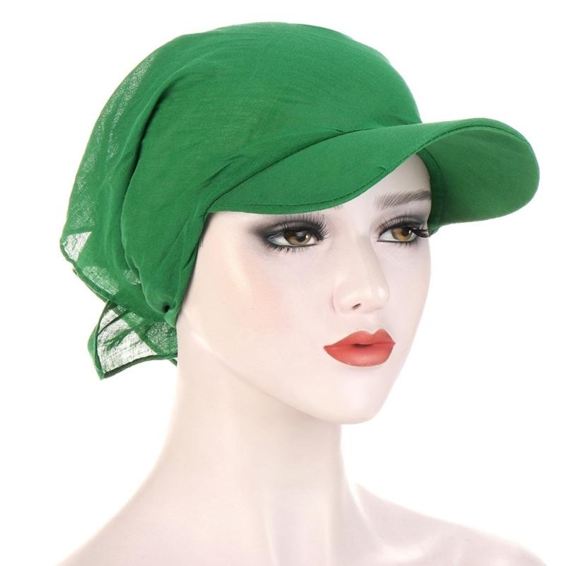 Headscarf Breathable Baseball Hat Women Adult Sports Hat Outdoor Activity