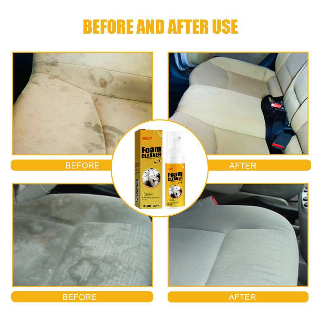 Auto Multi-Purpose Foam Cleaner Automoive Car Interior Foam Cleaner Leather Curing Agent Bubble Cleaning Spray Car Interior Wash