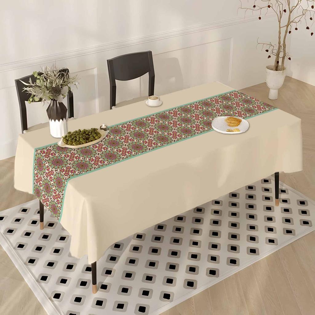 Ethnic Bohemian Tablecloth Home Decoration Fabric Dining Table Dust Decoration