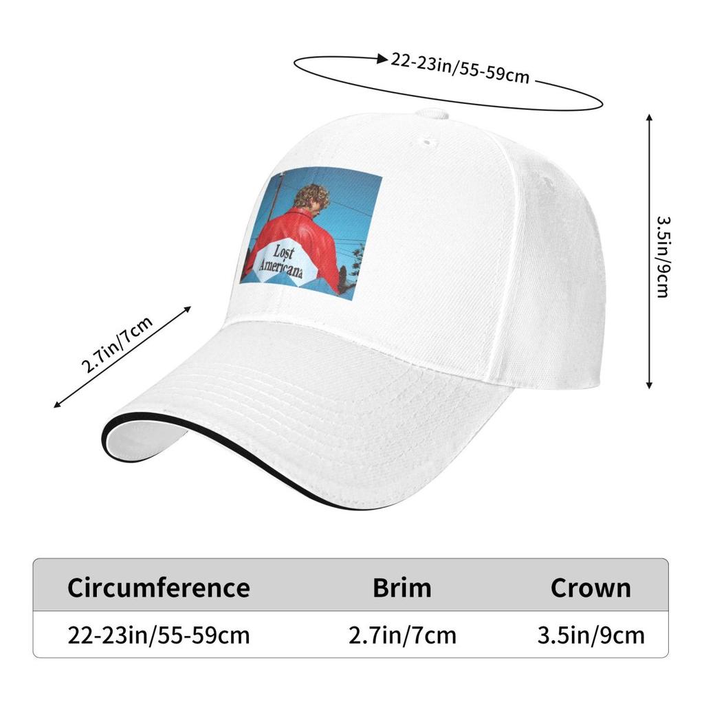 Baseball Caps MGK Lost Americana Rapper Trending Casquette Female Male Casual Summer Hats