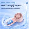 Summer Portable Mini Handheld Fan, 3 Levels High Air Volume Refrigeration Office Desktop Fan, Usb Rechargeable Battery Fan