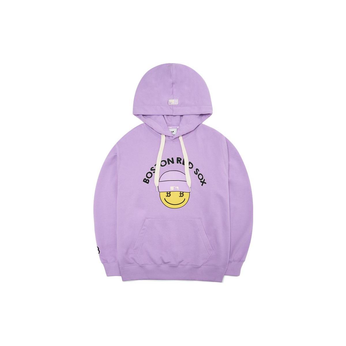 MLB Sweatshirts Unisex Purple Hooded Moderate Regular 3AHDN0124-43LDL XS
