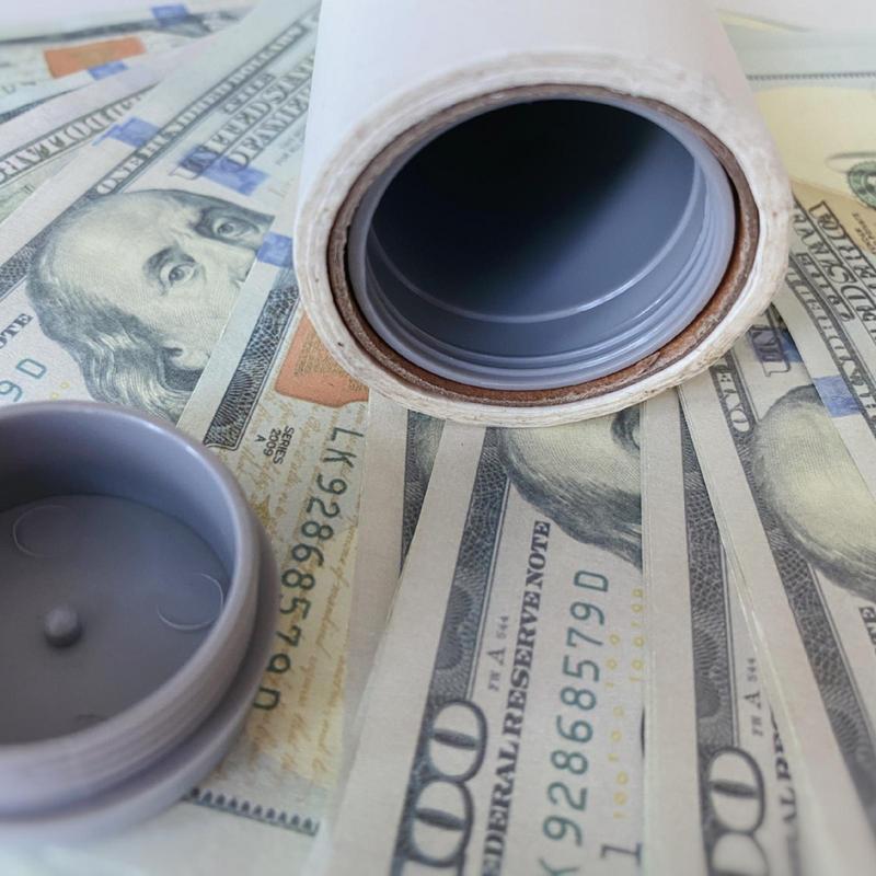 Money Hider Lint Roller Clothes Lint Remover For Pet Hair Secret Jewelry Storage Home Security For Change Cash Key Valuables