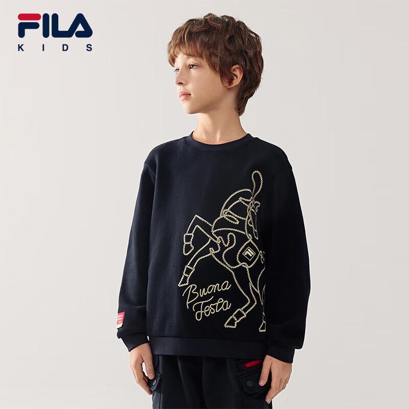 FILA Kids' Logo Crewneck Sweatshirt