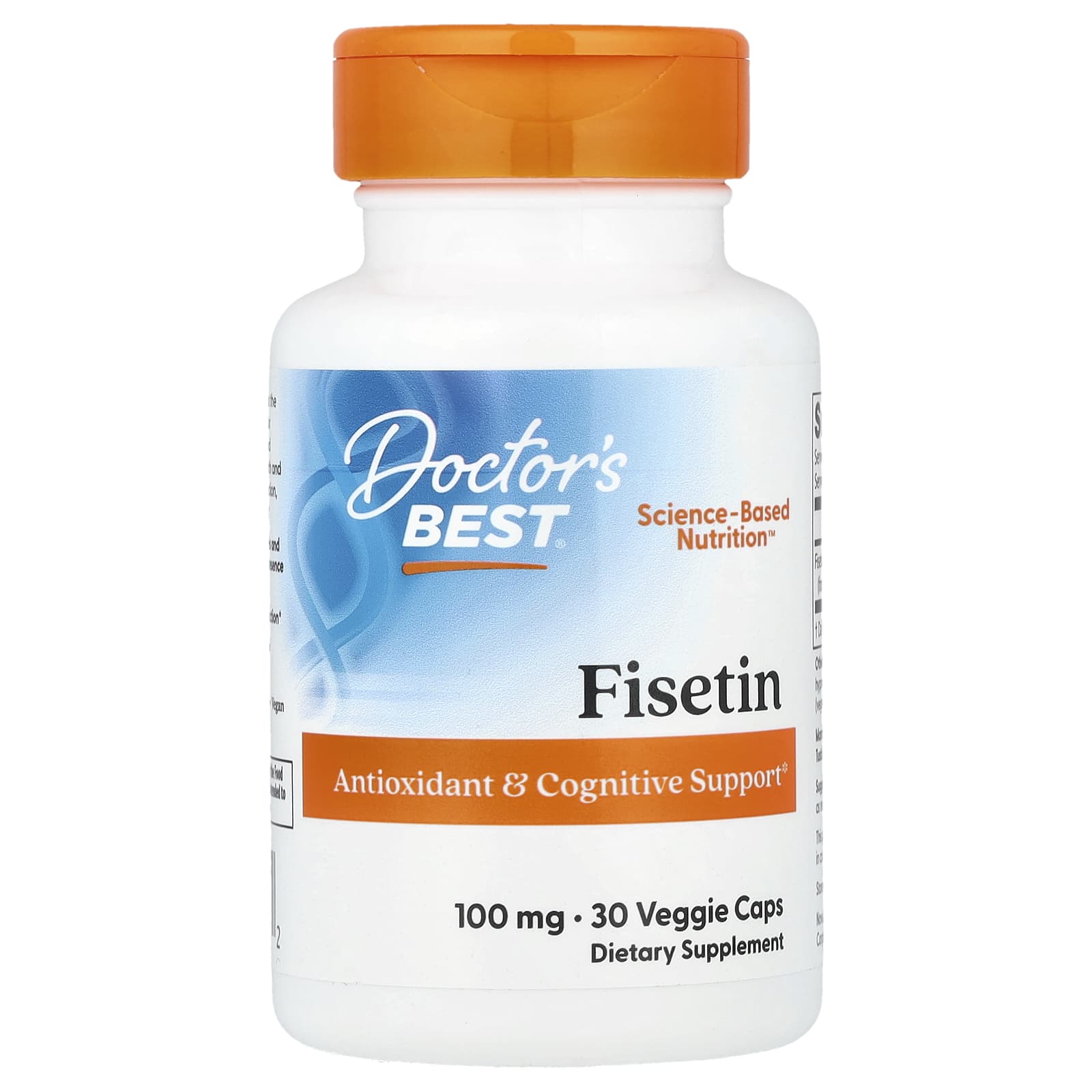 

Doctor S Best, Fisetin with Novusetin, 100Mg, 30 Veggie Caps