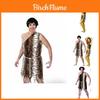 Vysoce kvalitní unisex dospělý kostým jeskynního muže na Halloween s designem tygřího potisku