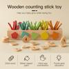 Wooden Math Magnetic Graphic Recognition for Intellgent Improvement Columnar Calculation Number Counting for Kids