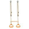 Trapeze Swing Bar Adjustable Height Obstacle Ring Swing Sets for Kids Adults Children for Home Gym Playground