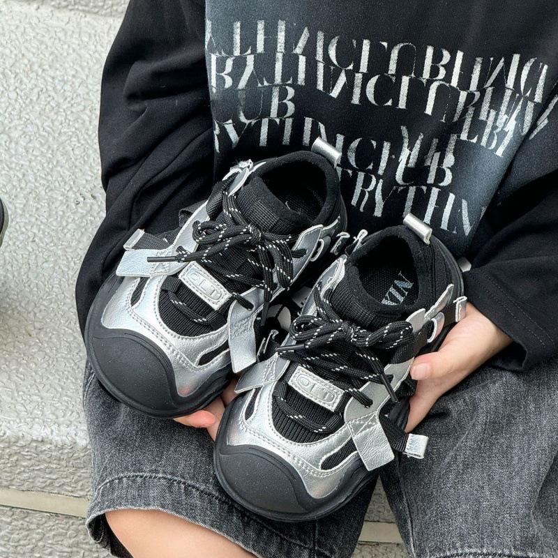 Kids' Genuine Leather Sports Shoes for Boys and Girls - Breathable and Casual Outdoor Sneakers