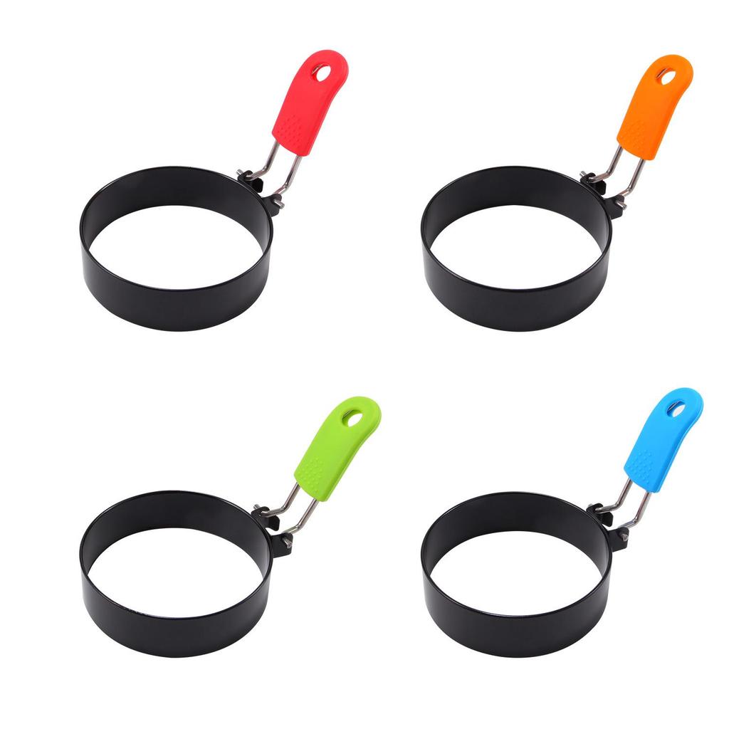 Nerezový nepřilnavý omeletovač se silikonovou formou