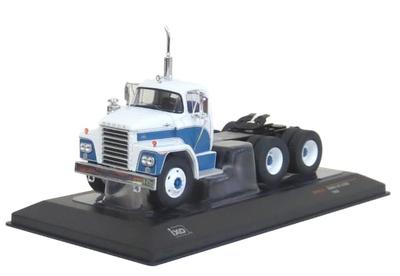 IXO 1/43 Scale Dodge LCF CT900 1960 White/Blue Tractor Head Finished Model