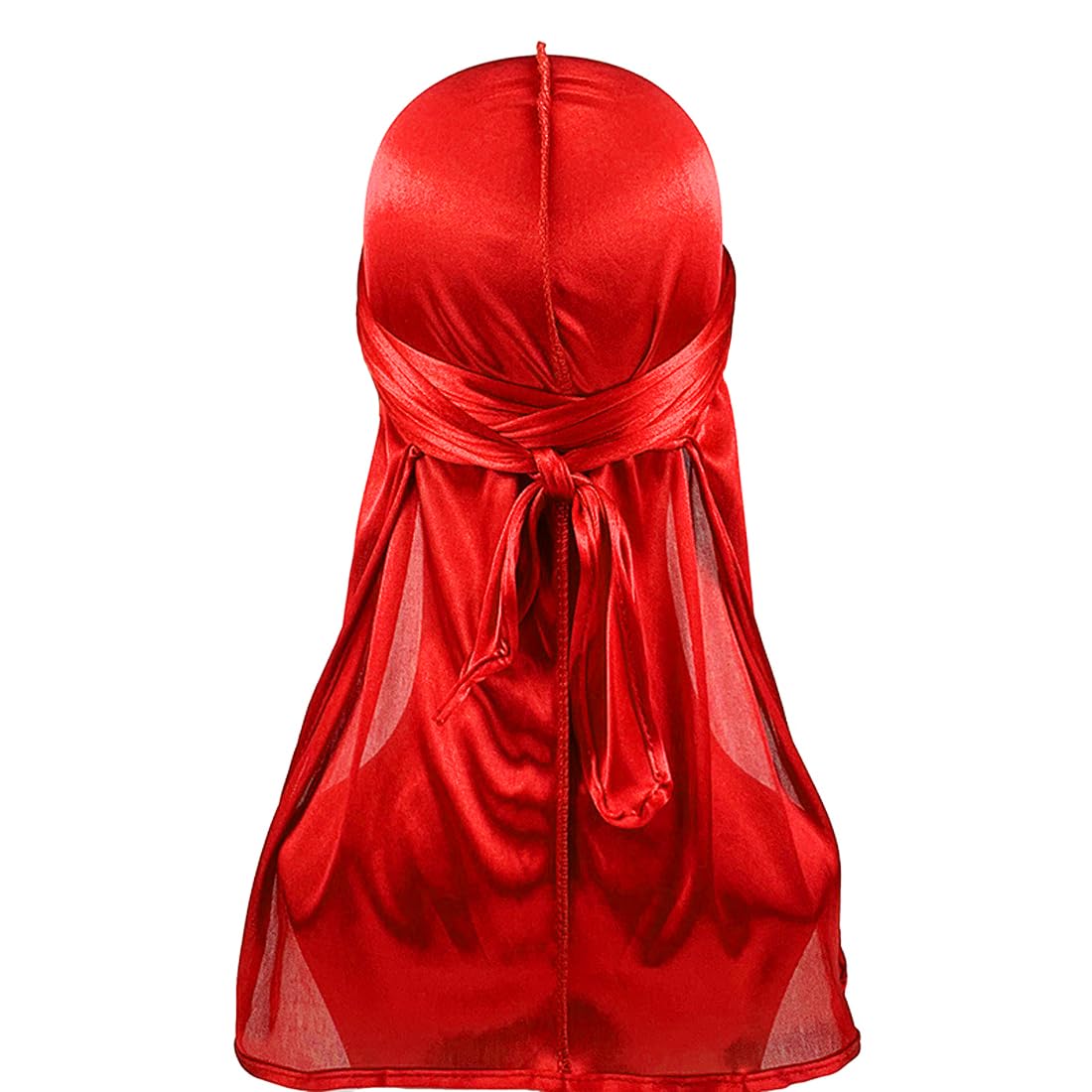 

Trifong Durag Red Shiny Fabric Du-rag Pirate Bandana Hip Hop Dance Wave Cap Dewrag Hiphop Costume Dance Costume Rapper Breakdance Dancer Bandana Cap