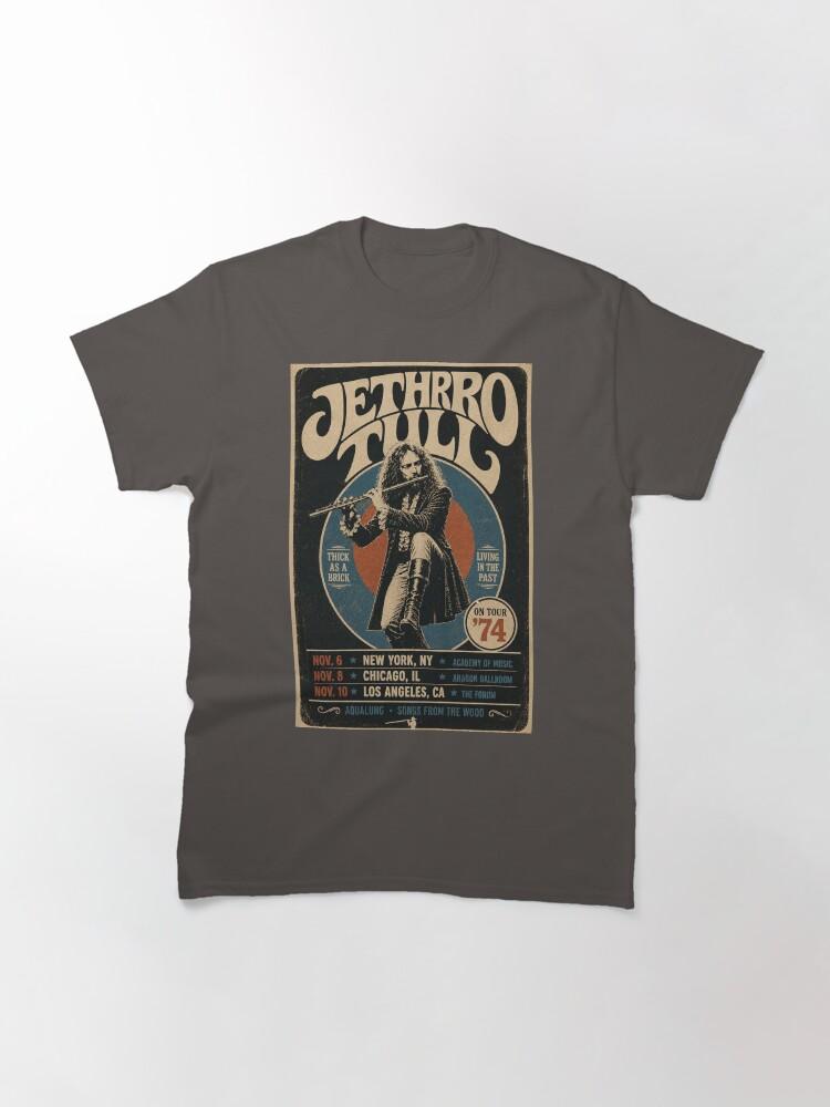 Jethro Tull Jethro Tull 1974 Tour Poster Classic T-Shirt