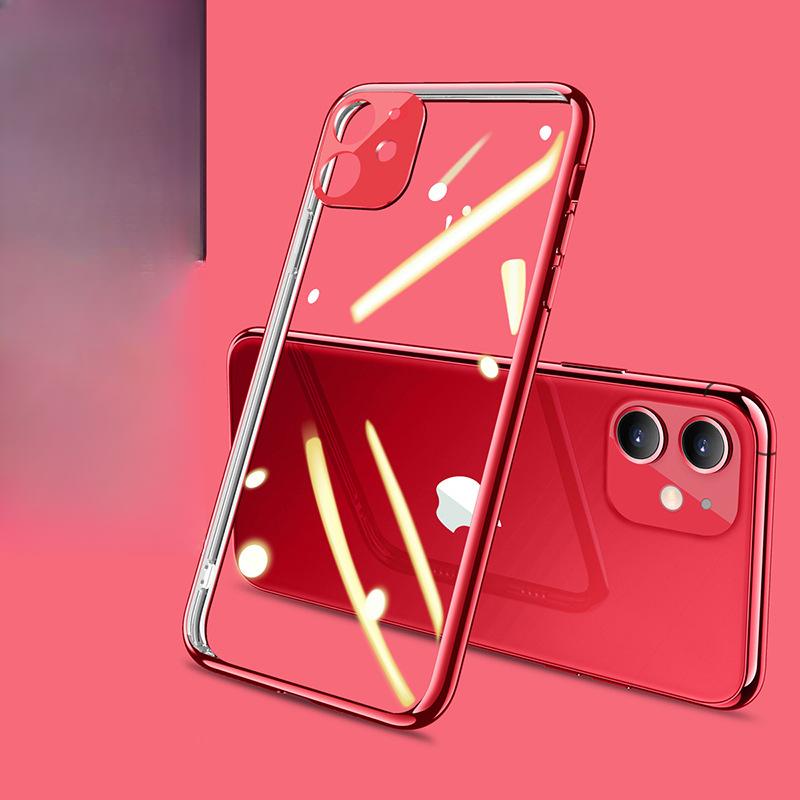 Použitelné pro Apple 16 Elektroplátovaný Kryt na Mobilní Telefon IPhone 15 Průhledný 11 13 Silikon XR Lepidlo Pro/Max Ochrana 12 Sady 14