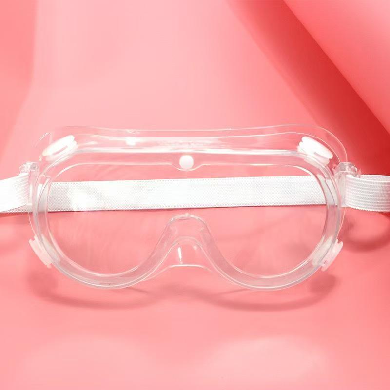 Transparent Four-Bead Anti-Fog, Anti-Splash, Anti-Dust Protective Goggles