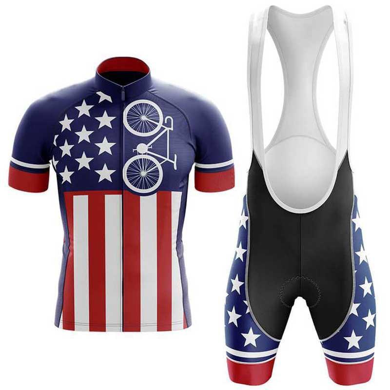 Cycling clothes short sleeve suits and cycling pants for outdoor riding