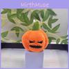 Charming Pumpkin Plush Hanging Decoration For Halloween Soft Vegetable Keychain Gift