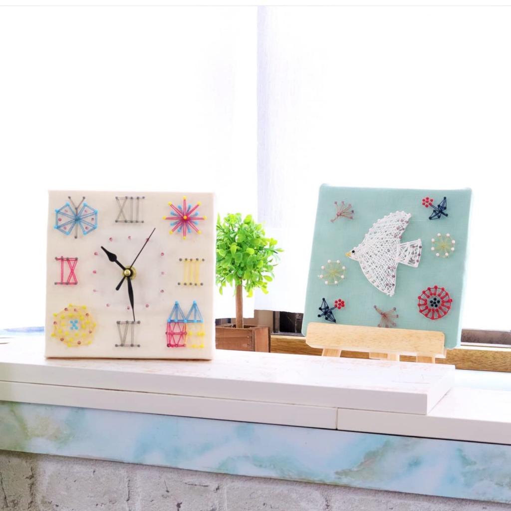 TUKUMO Nadel-Faden-Kunst-Set für Sommer Unabhängig Nordisch Anfänger Anfänger Urlaub, Studium, Handwerk, Stil, Kinder, Erwachsene, Entspannend, Einfach,