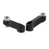 Motorcycle Mirror Extender M10 X 1.5mm Right Hand Thread Plastic Rearview Mirror Mount Riser for