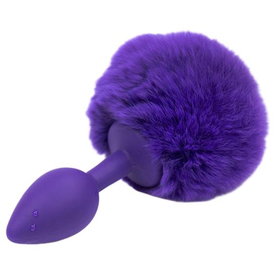 Śliczny pluszowy ogon Anal para dzieląca seks Butt silikonowa wtyczka para flirtująca erotyczna