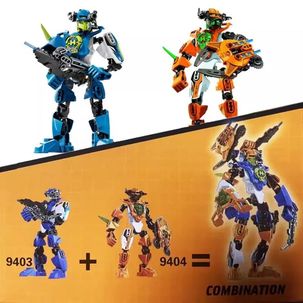 New Hero Factory 5.0 Star Warrior Building Blocks 2IN1 Combined Robot Mech EVO Furno Bulk Bricks Toys For Boys Kids Xmas Gifts