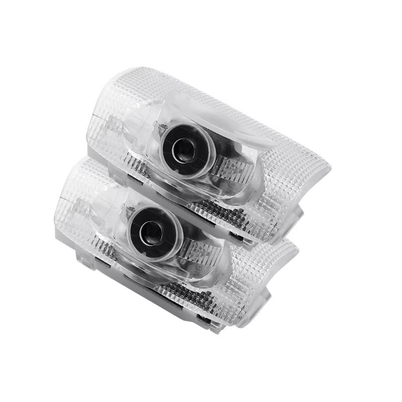 VTSJ3 2PCS LED Car Door Welcome Lights For Toyota, Logo Projector Lamps, Fits Toyota Highlander / RAV4 / Camry / Avalon / Corolla /pra
