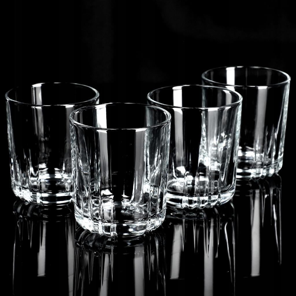 KADAX Glasses 280ml Set of Glasses for Whiskey Juice