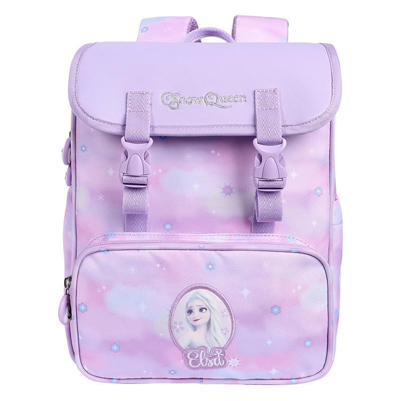 

Capacity Elsa Large Backpack For Kids Shoulder Bag Handbag Schoolbag Pink