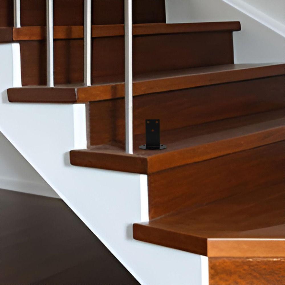 Straight Design Handrail Bracket Stainless Steel Balustrade Bracket Bannister Bracket  Balconies