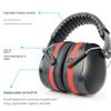 Noise Canceling Ear Protector Foldable Ear Defenders Hearing Safe Protection  for Kids/Adults