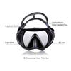 Diving Goggles Three-Window High Clear Diving Mask with Full Dry Snorkel and Adjustable Fins  for