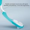 1Pcs Double Sided Tongue Coating Cleaner Antibacterial Tongue Scraper Adult Scraper Dual-Purpose For Removing Bad Breath