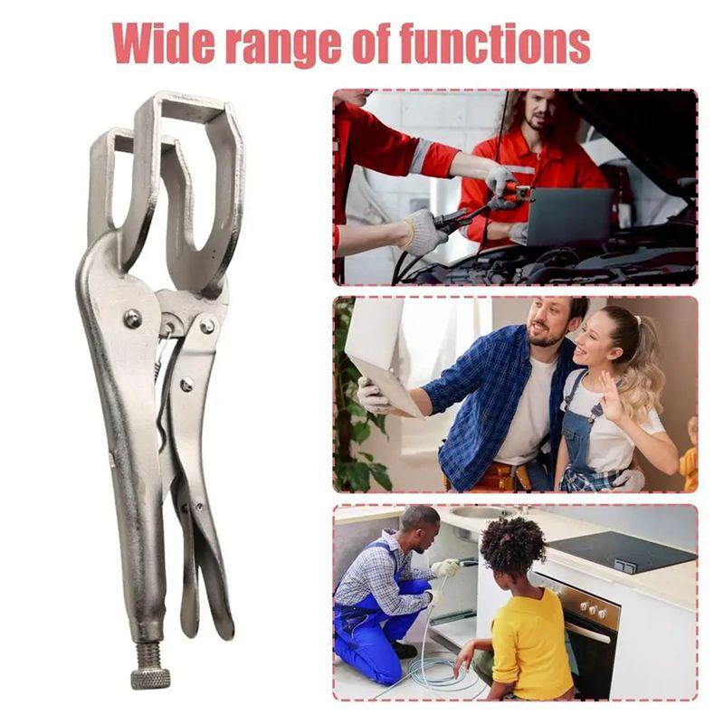 Feb.Welding Clamp Counterpart Pliers Clip U-Shaped Welding Vise Grips Quick-Lock Release Metal Face Clamp For Locking