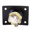 2 Piezas Jack de Entrada Metálico 1/4 de Pulgada Piezas de Guitarra Reemplazo Placa de Jack de Salida Guitarra Eléctrica
