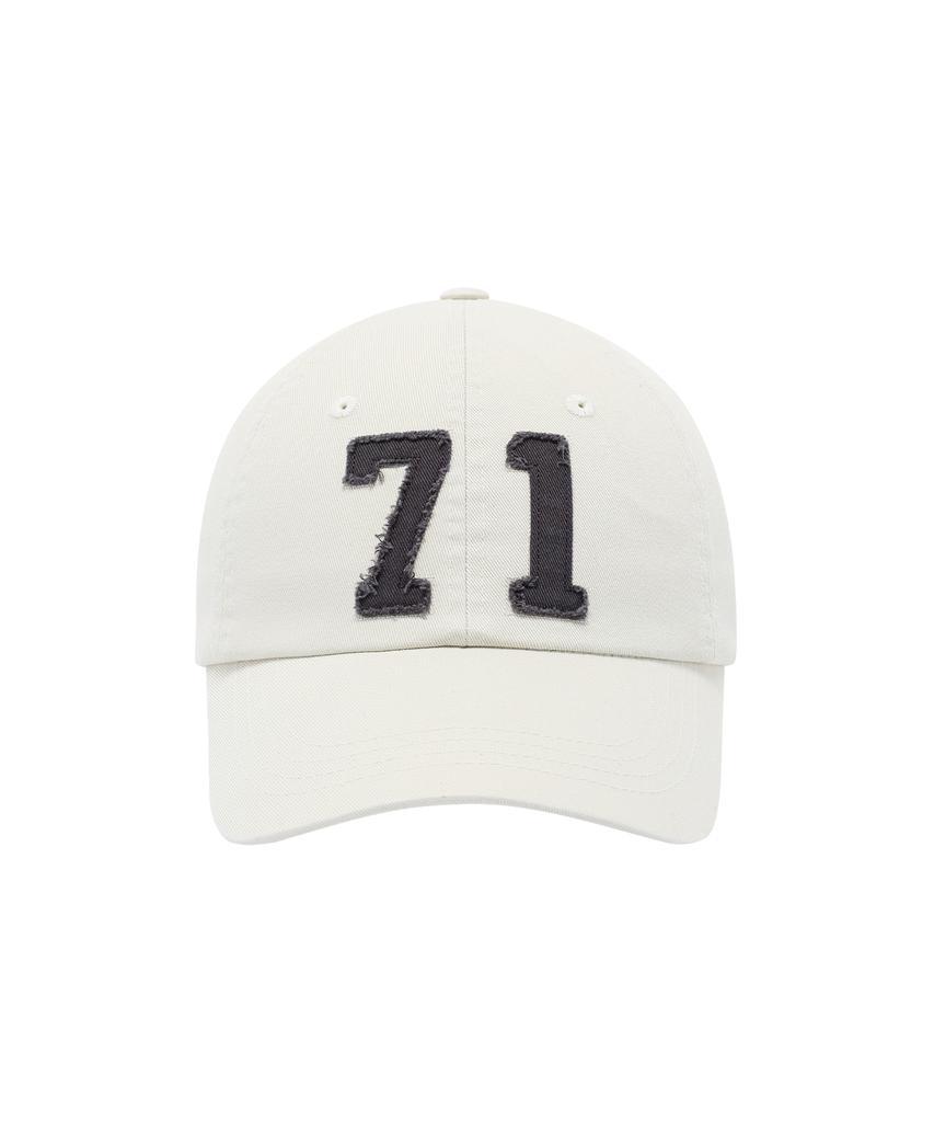Gicheol 71 Emblem Logo Cap (Ivory)