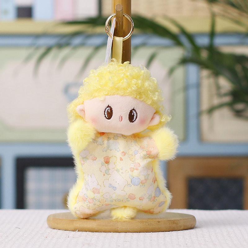 Plush Doll Keychain With Cartoon Style For Bag Decor And Gifts