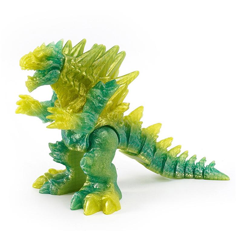 Jucărie Decorativă Dragon cu Articulații Mobile Poate Sta Model Dinozaur Gură Mare Fosilă Dragon Tyrannosaurus Rex Imprimare 3D