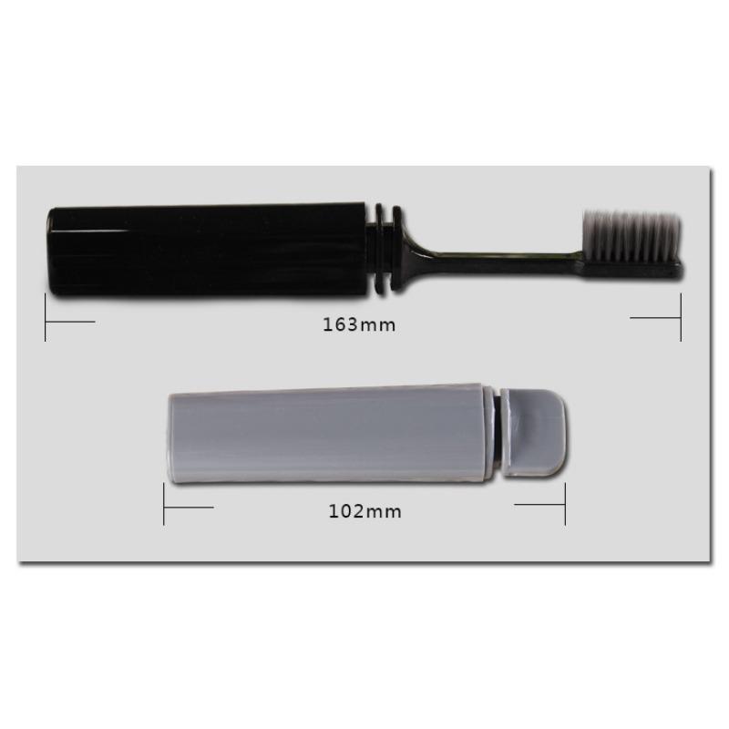 Travel Toothbrush Outdoor Camping Portable Folding Small Tooth Brush Traveling Toothbrushes for Adults Teeth Brushes