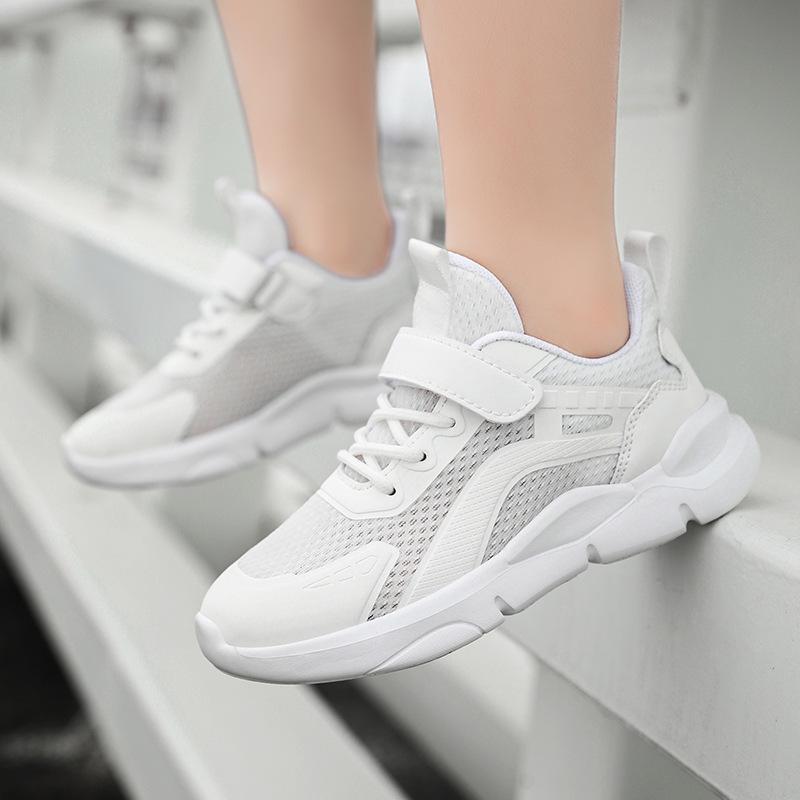 Boys shoes 2025 summer new middle and older children's sports shoes single net breathable boys casual running shoes tide