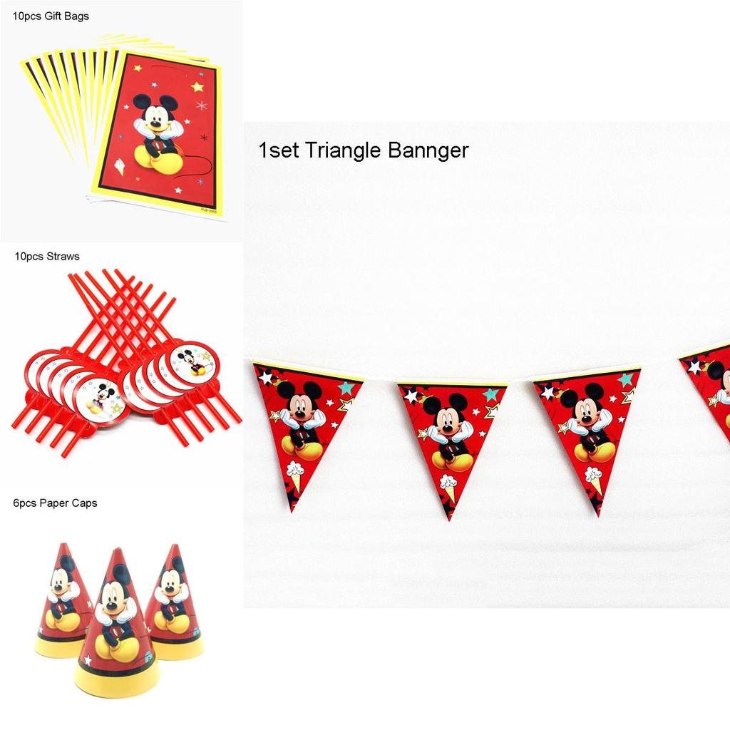Mickey Mouse Theme Party Supplies To Create A Happy And Lively Atmosphere