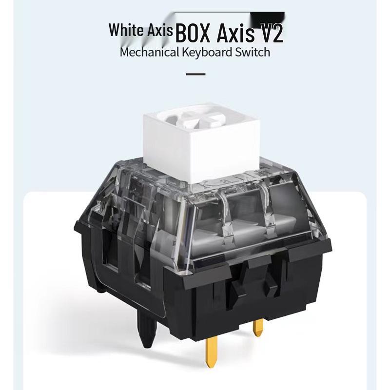 TTC Gold Pink, Kailh BOX White V2, KTT Wine Red, Gateron G Yellow Mechanical Keyboard Switches