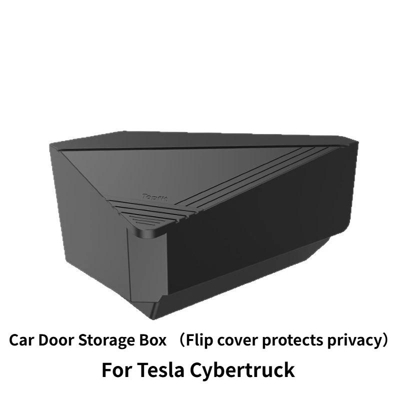 

Car Door Slot Storage Box for Tesla Cybertruck 2026 Storage Compartment Privacy Box Organization Stowing Tidying Car Accessories